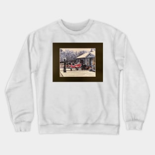 Santa Sleigh in the Snow Crewneck Sweatshirt